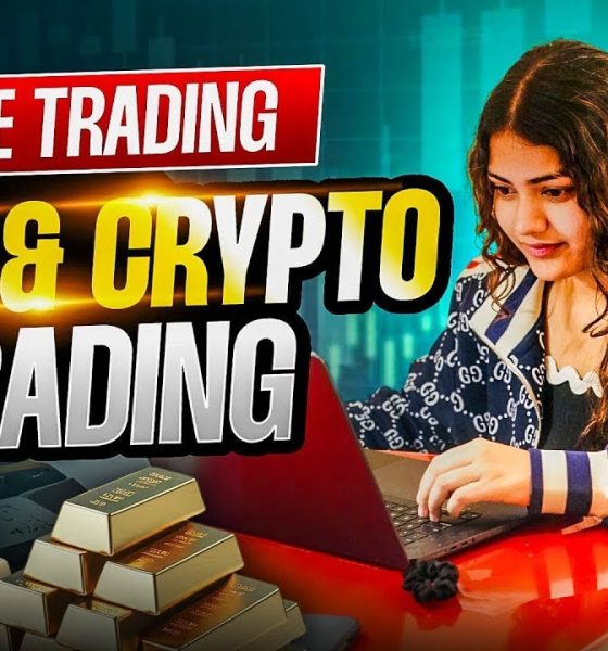 Live Gold, Crypto Trading |   6 April | #goldtrading #cryptotrading #bitcoin - MANSI