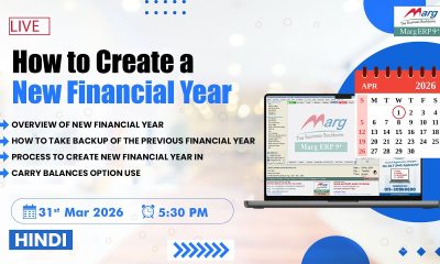 Create New Financial Year 2026-27 | Complete Process in Marg ERP