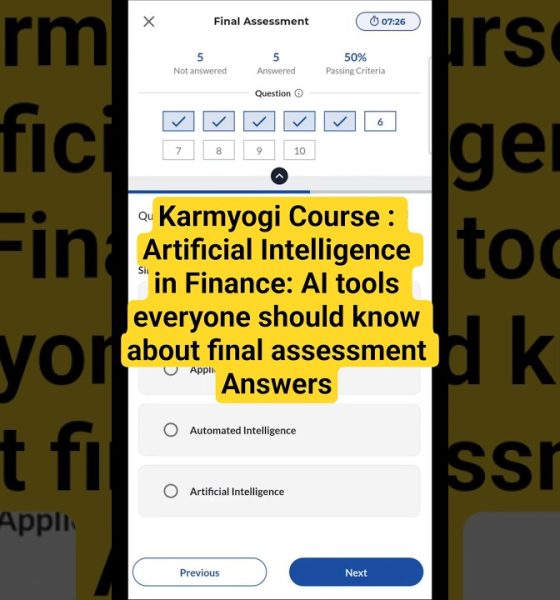 Karmyogi Course : Artificial Intelligence in Finance: final assessment Answers
