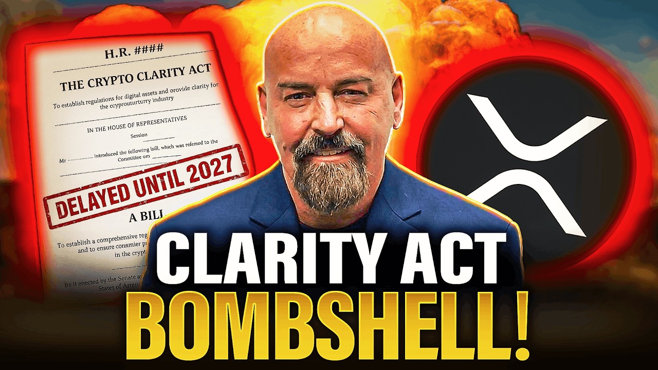 BREAKING: XRP CLARITY ACT NOT HAPPENING THIS YEAR!?! HUGE XRP MOMENT