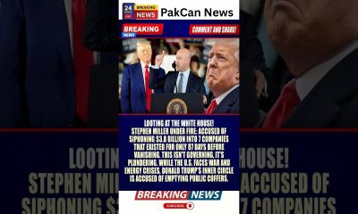 Stephen Miller Faces $3.8B Financial Allegation Debate in US | PakCan News