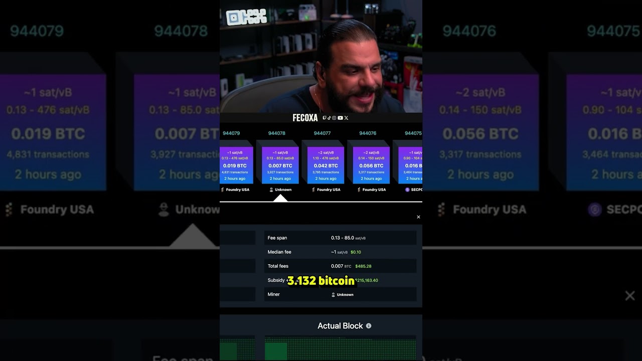 MAIS UM BLOCO DE BITCOIN ENCONTRADO! Com a NerdQaxe++ #web3 #bitcoin #nerdqaxe