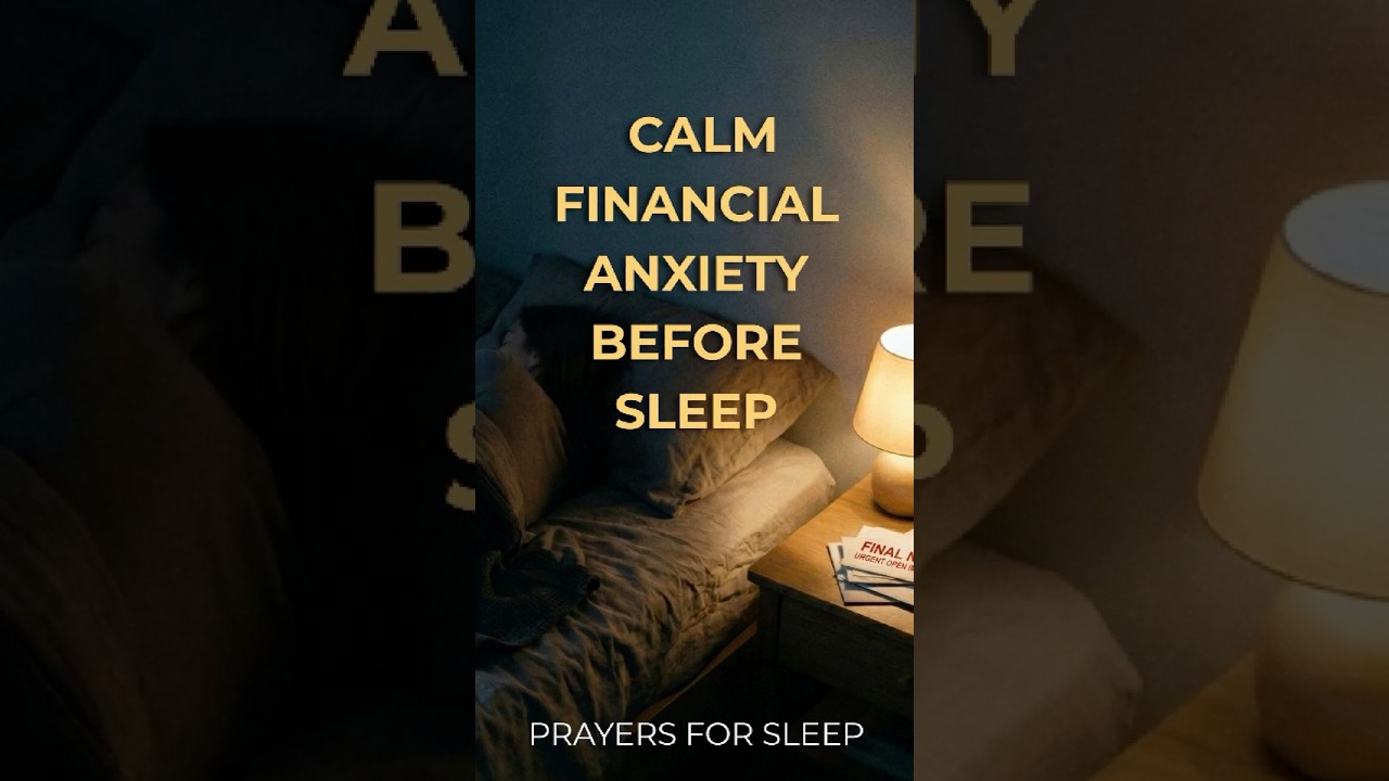 Prayers To Calm Financial Anxiety Before Sleep