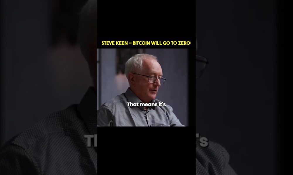 Steve Keen - Bitcoin Will Go To Zero