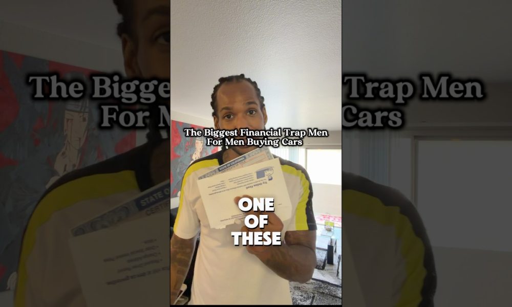 The Biggest Financial Trap For Men When Buying Cars