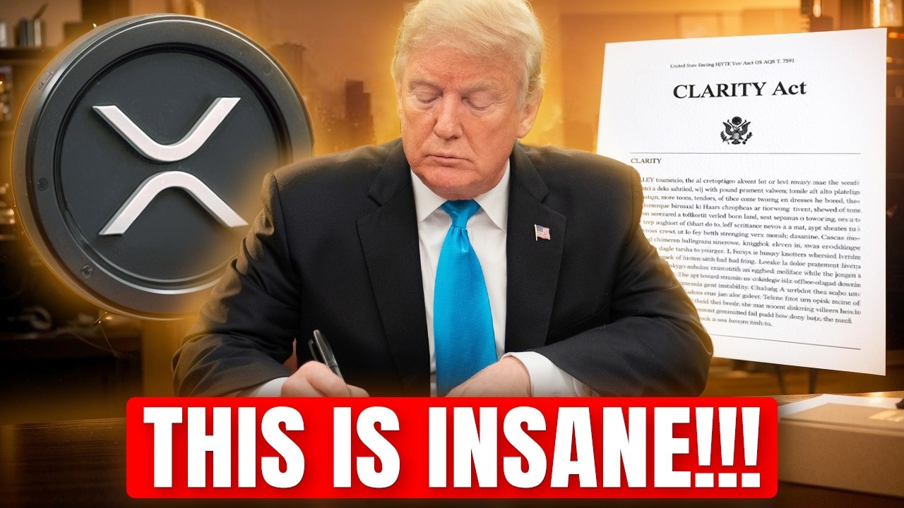 OMG Clarity Act To Be Signed SHORTLY!!! (THIS IS INSANE XRP NEWS)
