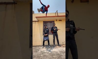 SPIDERMAN vs MONEY HEIST (Live Action) ep.27 #mrbirdpk #spiderman #parkour #moneyheist #action