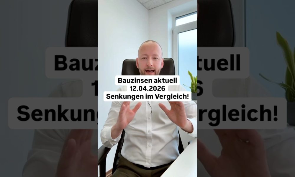 Bauzinsen aktuell - 80% Finanzierung 12.04.2026 #baufinanzierung