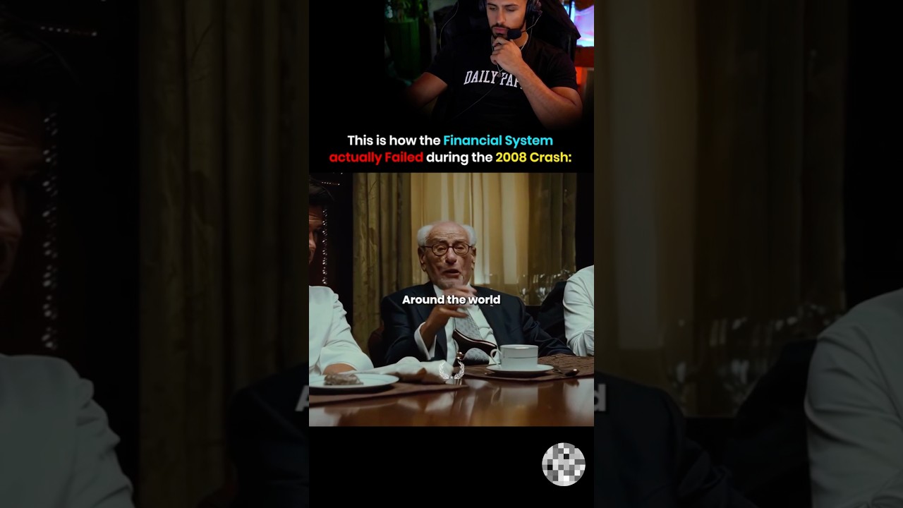 How the Financial System Actually Failed in 2008 | #shorts