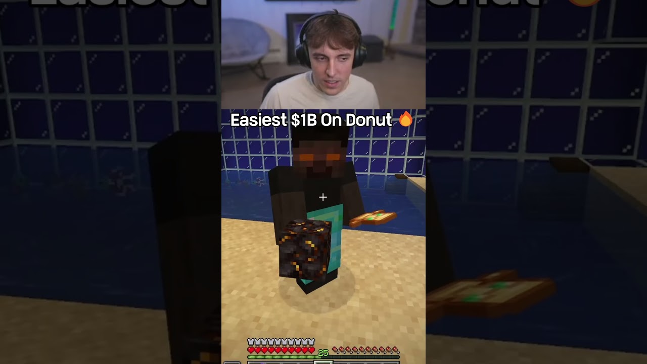 Easiest $1B On Donut SMP #donutsmp #money