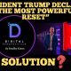 XRP- President Trump Declares "The World`s Most Powerful Reset" = XRP?