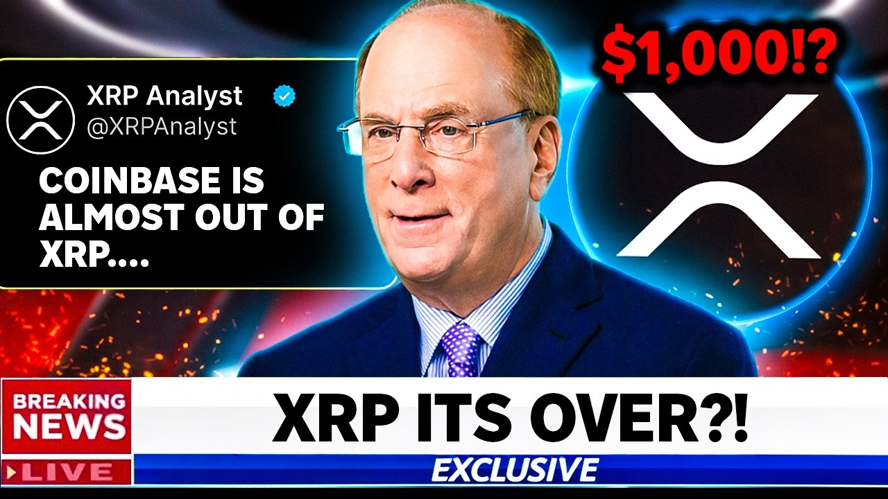 HOLY SH*T!!! BLACKROCK JUST NUKED XRP HOLDERS!!! (THIS IS ACTUALLY BULLISH!!!)