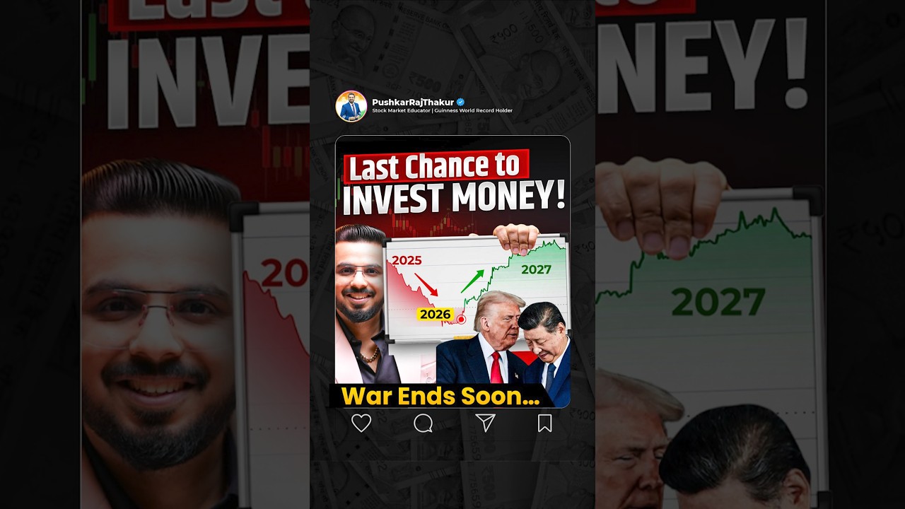 Last Chance To Invest Money || War End Soon