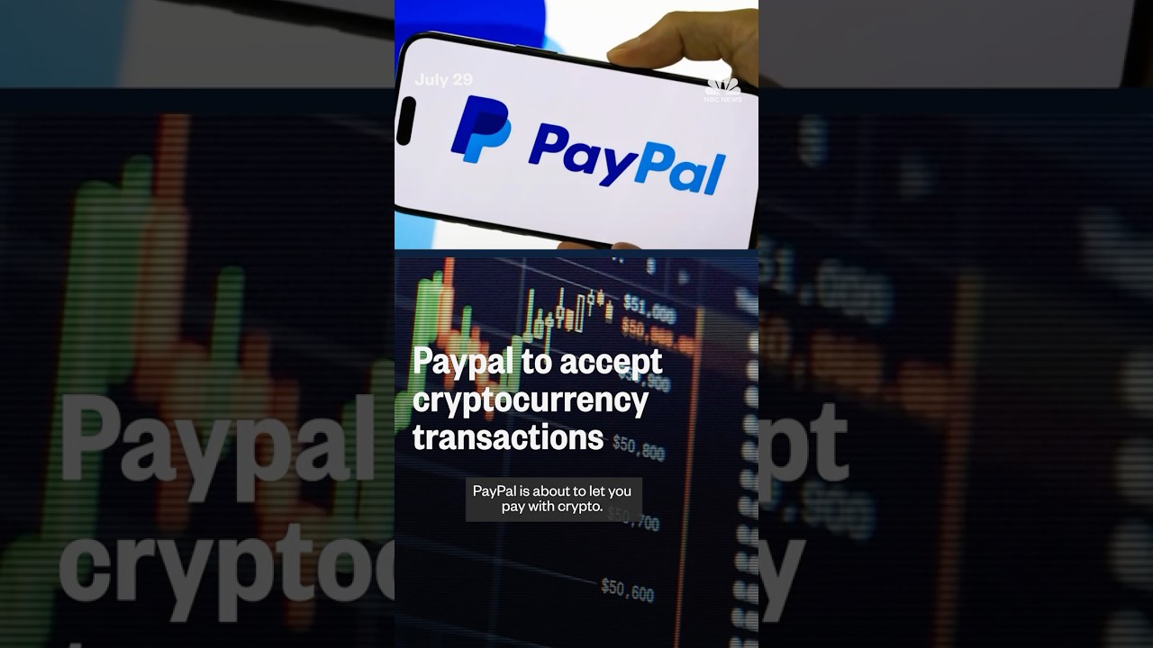 Paypal to accept cryptocurrency transactions
