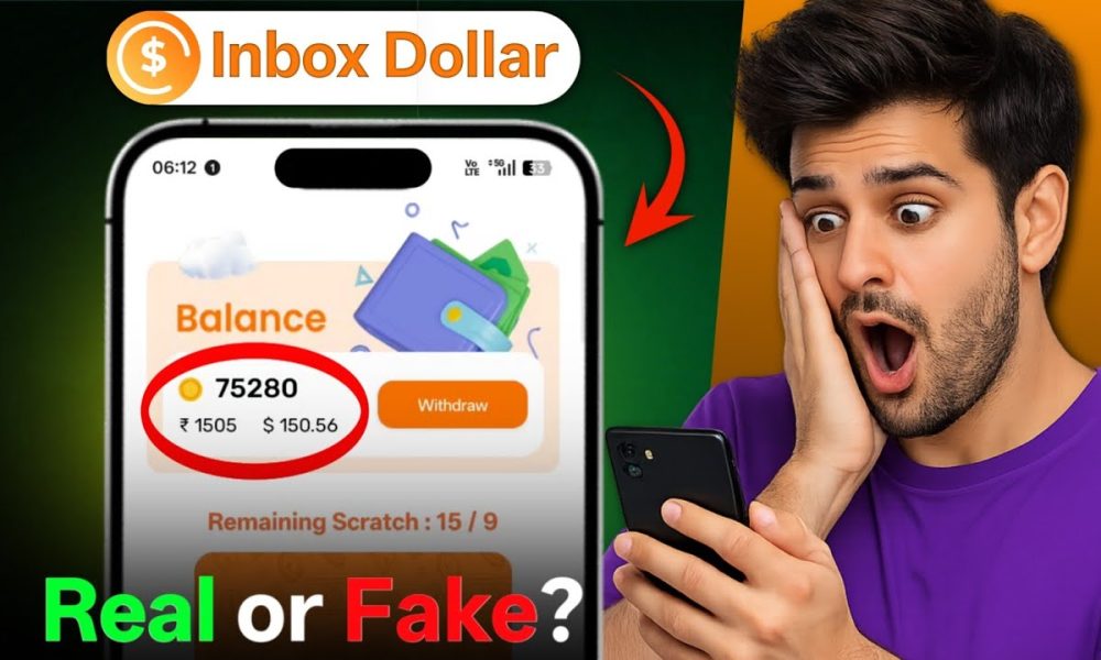 I Tried Inbox Dollar app for Earning Money