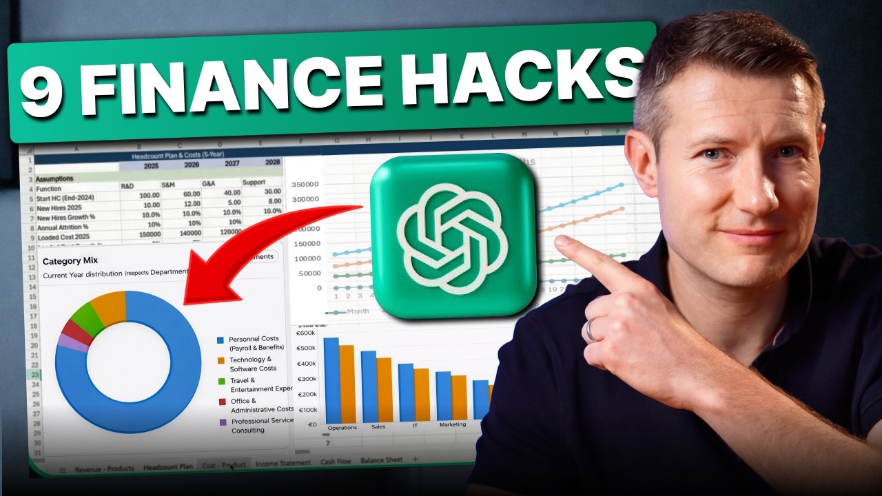 ChatGPT for Finance: 9 POWER Moves You're Not Using