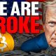 America Going BROKE! (Bitcoin Holders Are NOT Ready)