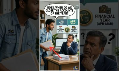 Financial Year = April to March? Why? | Section 2(41) Simplified! | CA  Finance Basics #facts