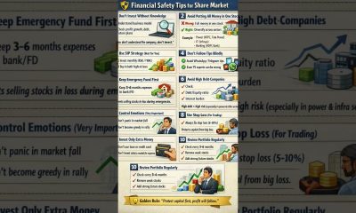 FINANCIAL SAFETY TIPS FOR SHARE MARKET
