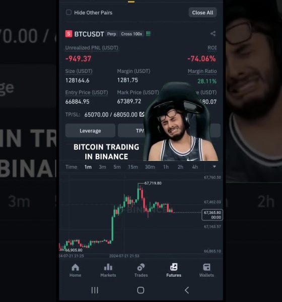 Bitcoin Trading in Binance | Loss turn into profit | Futures Trading
