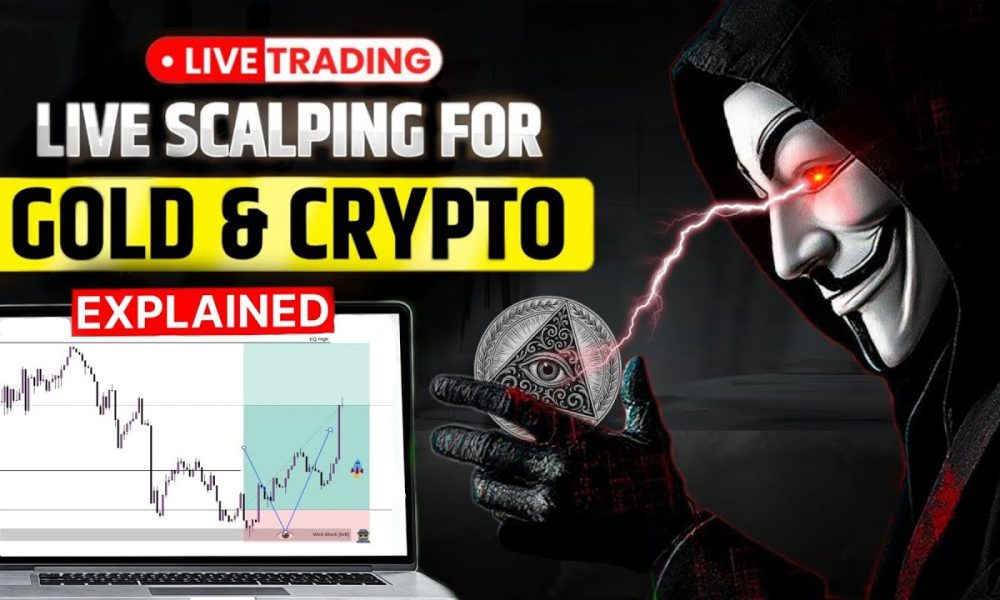 Live GOLD and CRYPTO Scalping Trading | DAY 222 #goldtrading #cryptotrading #bitcoin