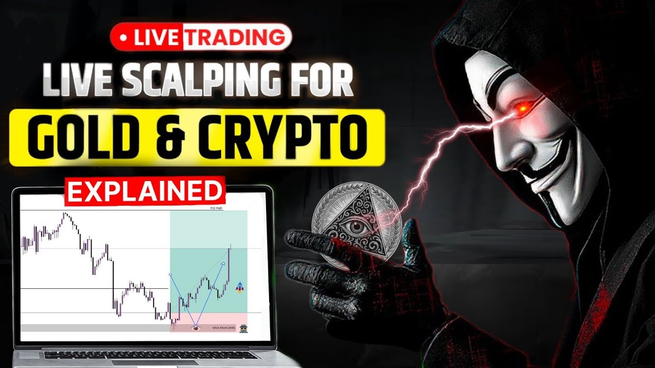 Live GOLD and CRYPTO Scalping Trading | DAY 222 #goldtrading #cryptotrading #bitcoin