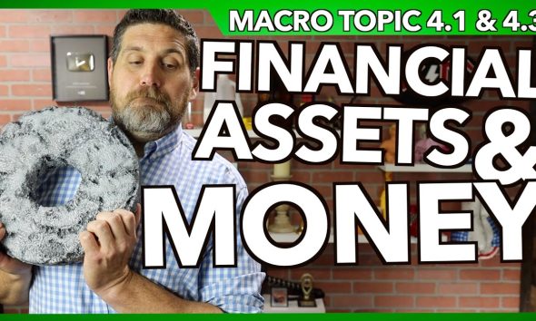 Financial Assets and Money- Macro 4.1 and 4.3