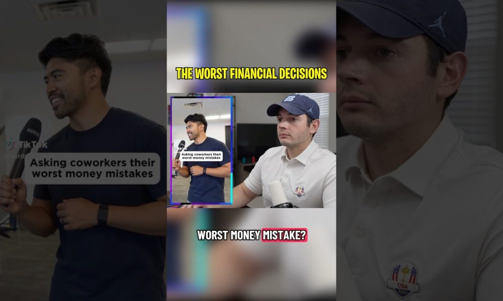 THE WORST FINANCIAL DECISIONS! #shorts