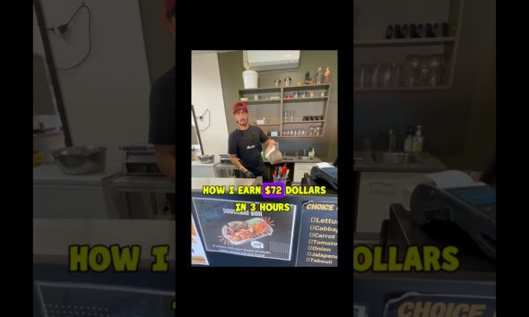 I earn $72 in 3 hours #money #work #viral