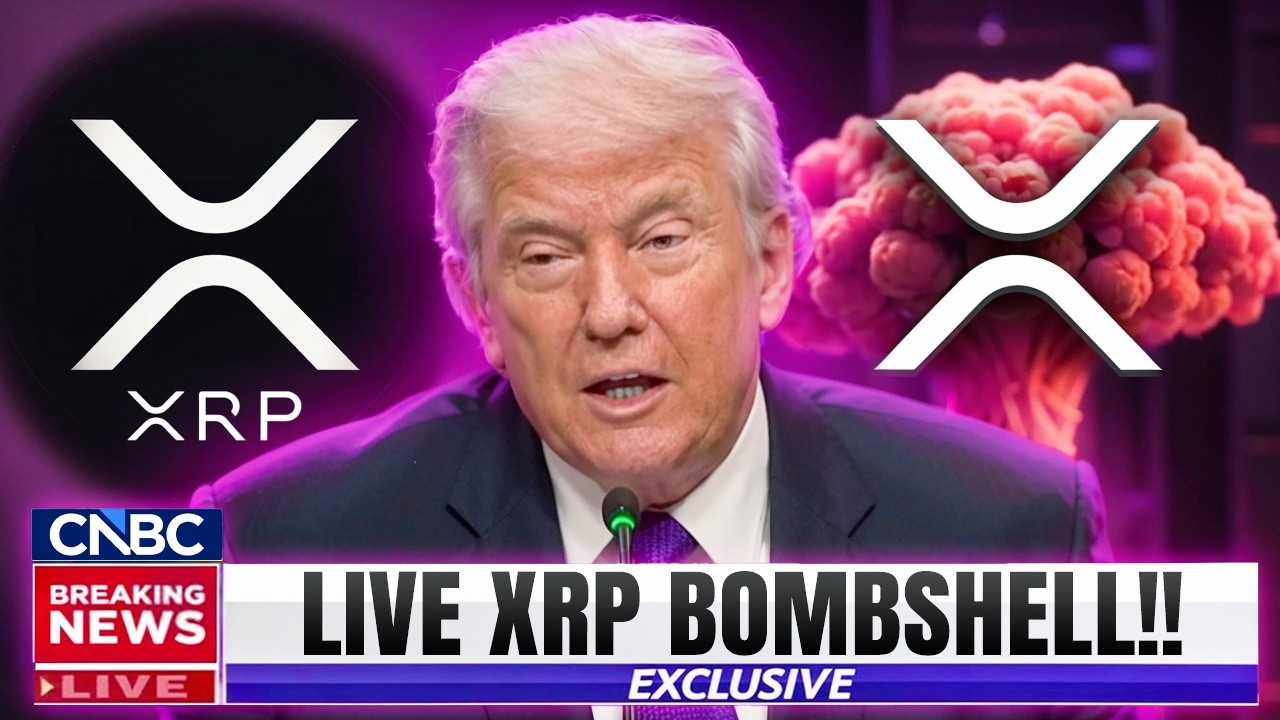 TRUMP JUST DROPPED A MAJOR XRP BOMBSHELL LIVE!!!!