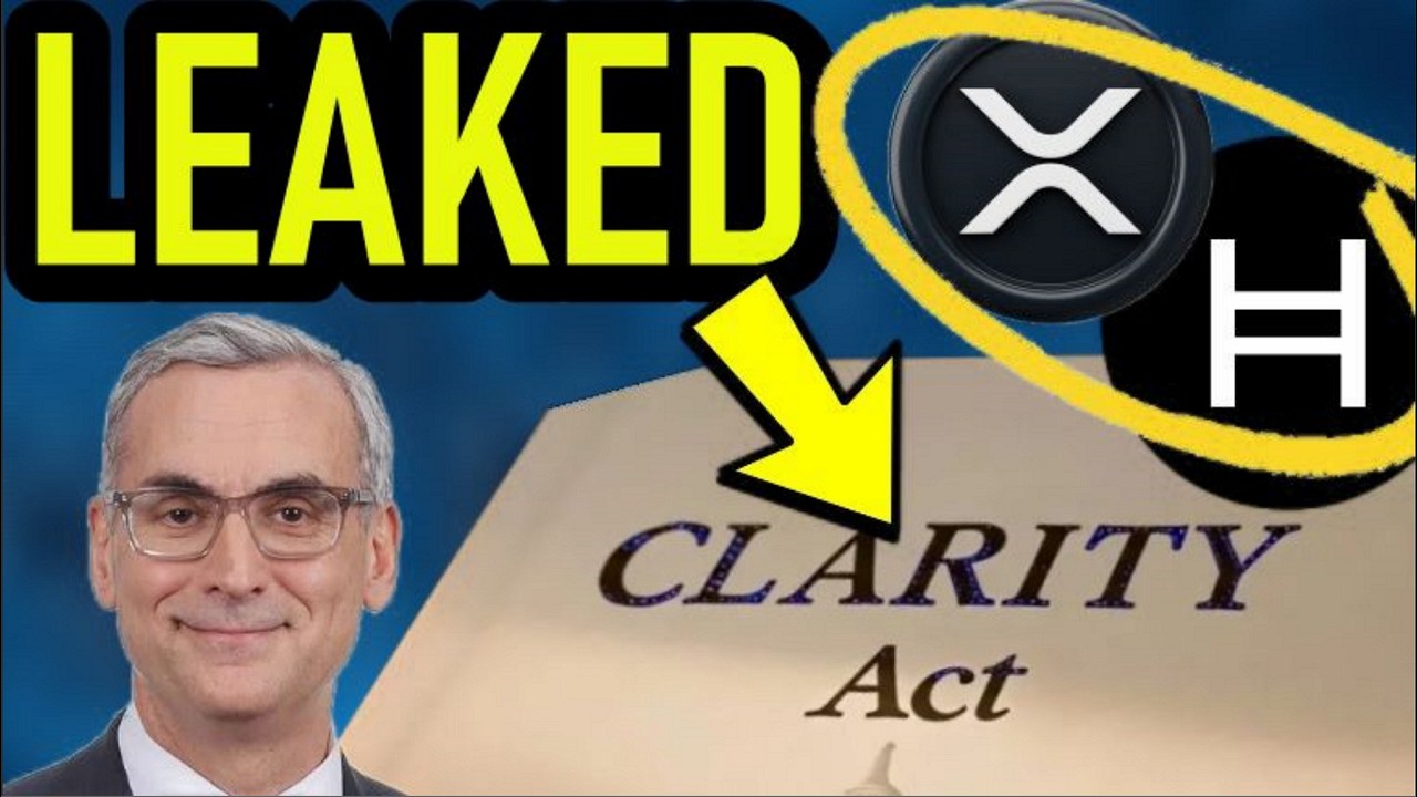 XRP HBAR CLARITY PASSING LEAKED?