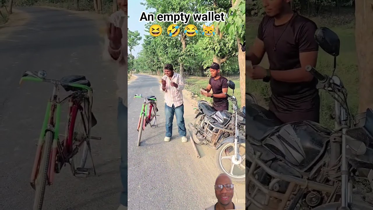 Wallet with no money.  #viral #funny #comedy #shortvideos #reaction #viralvideo #viralshorts #prank