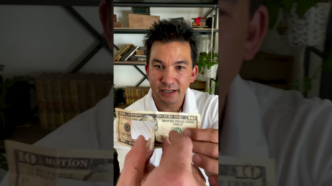 Money Flipping Magic!! #shorts