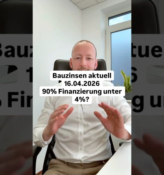 90% Finanzierung unter 4%? Achtung Details! (16.04.2026) #baufinanzierung