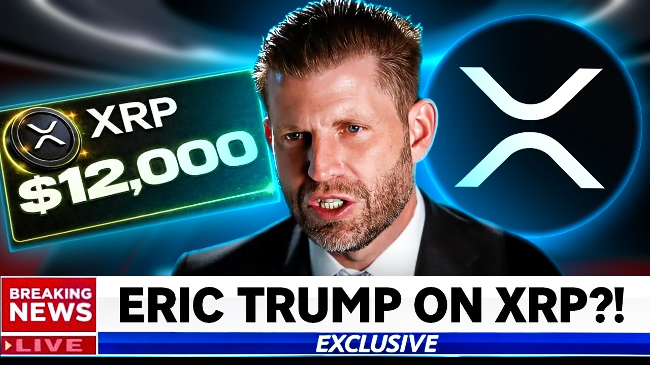 XRP MIGHT DISAPPEAR OVERNIGHT?!?! ERIC TRUMP JUST DROPPED XRP BOMBSHELL!!! (INSANE)