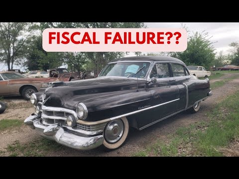 I Bought The CHEAPEST Auction Car (And It Was a TERRIBLE Financial Decision) -- 1951 Cadillac --