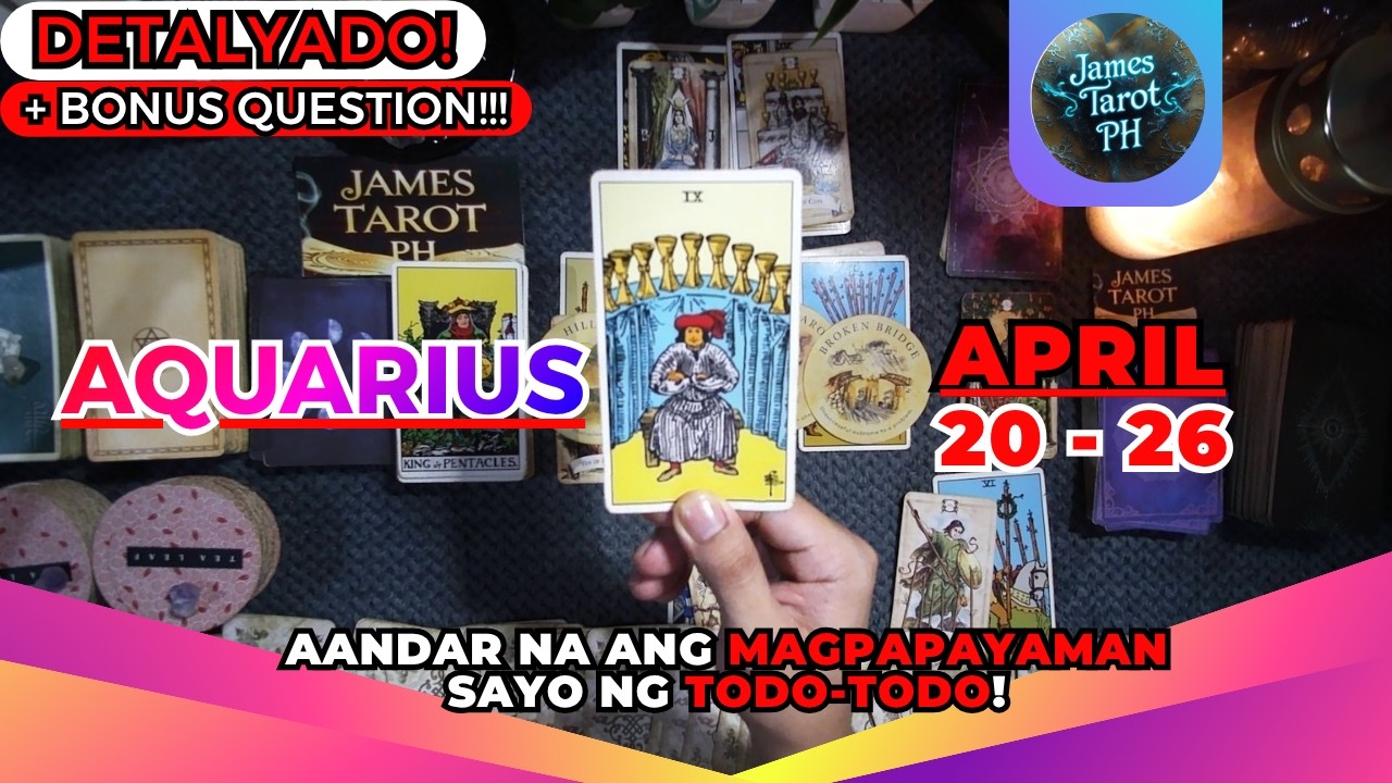 AQUARIUS Napatili Ako Sa Ganda! HETO NA ANG FINANCIAL SECURITY! Paldong Malala! APR 20 - 26 2026