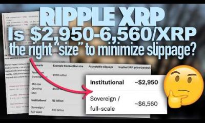 Ripple XRP Will Not Be Priced, It’ll Be Sized - Will $2,950-$6,560/XRP Minimize Slippage?