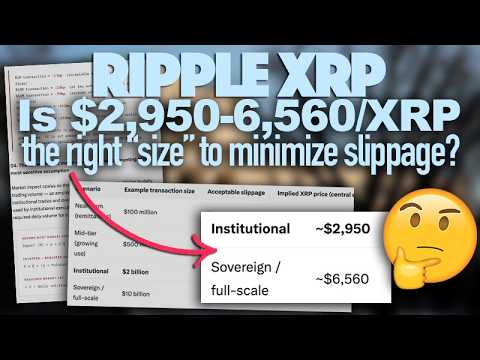 Ripple XRP Will Not Be Priced, It’ll Be Sized - Will $2,950-$6,560/XRP Minimize Slippage?