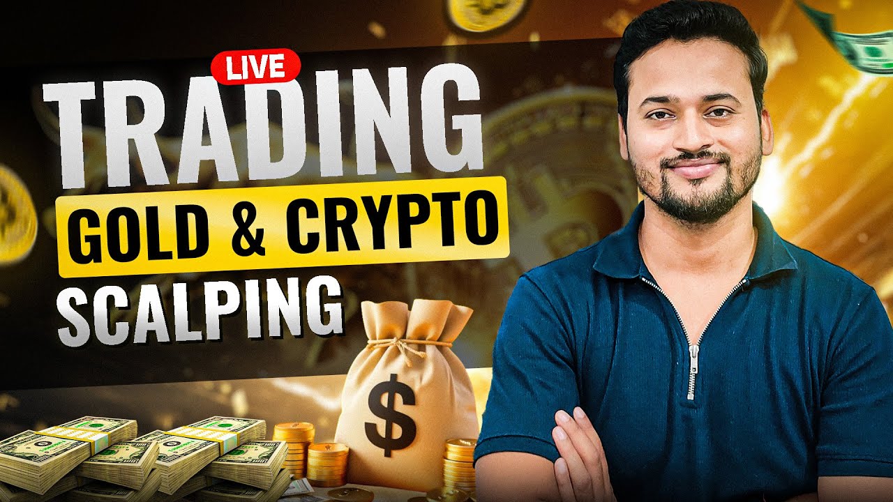 Live Crypto And Gold Scalping Trading  | 19 April 2026 #cryptoscalping #xauusdlive