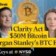 The Case for $50M Bitcoin and Patrick Witt 'Cautiously Optimistic' on Clarity Act