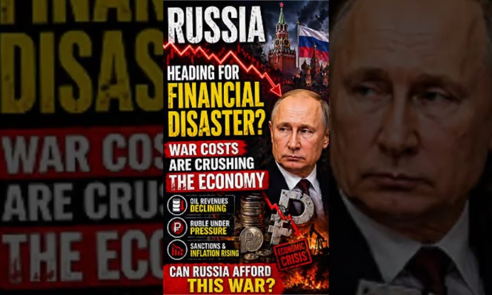 Russia Faces Financial Crisis as War Costs Surge, Economy Under Pressure
