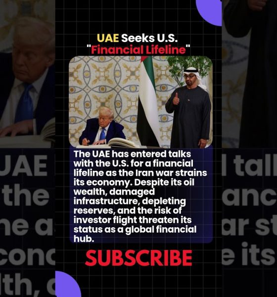 UAE Seeks US Financial Lifeline Amid Iran War #uae #usa #finance #lifeline #iranwar #iranuswar