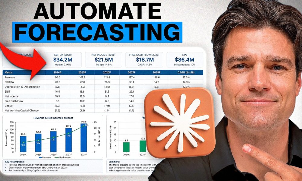 How I Use Claude to Automate Financial Forecasting (Full Tutorial)