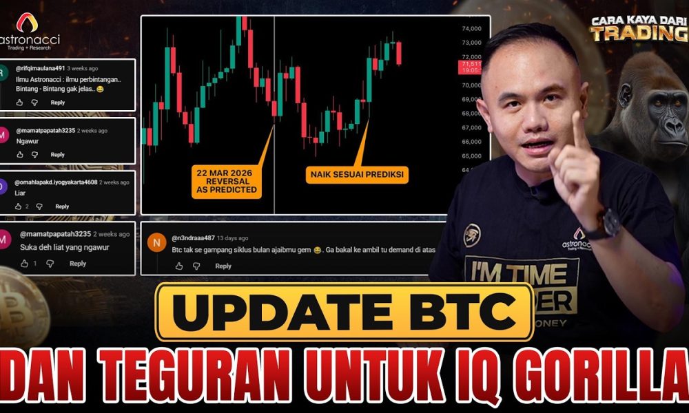 UPDATE BITCOIN! Short-term Bearish dan Sideways! INI 3 SKENARIO lanjutannya