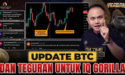 UPDATE BITCOIN! Short-term Bearish dan Sideways! INI 3 SKENARIO lanjutannya