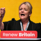 Unite General Secretary Sharon Graham speaks at Labour conference