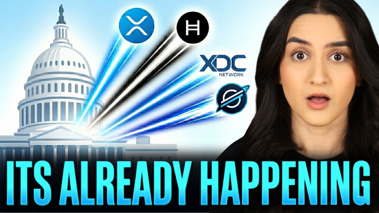 XRP, HBAR, XDC, XLM: The US Government Just Did Something TERRIFYING Behind Your Back