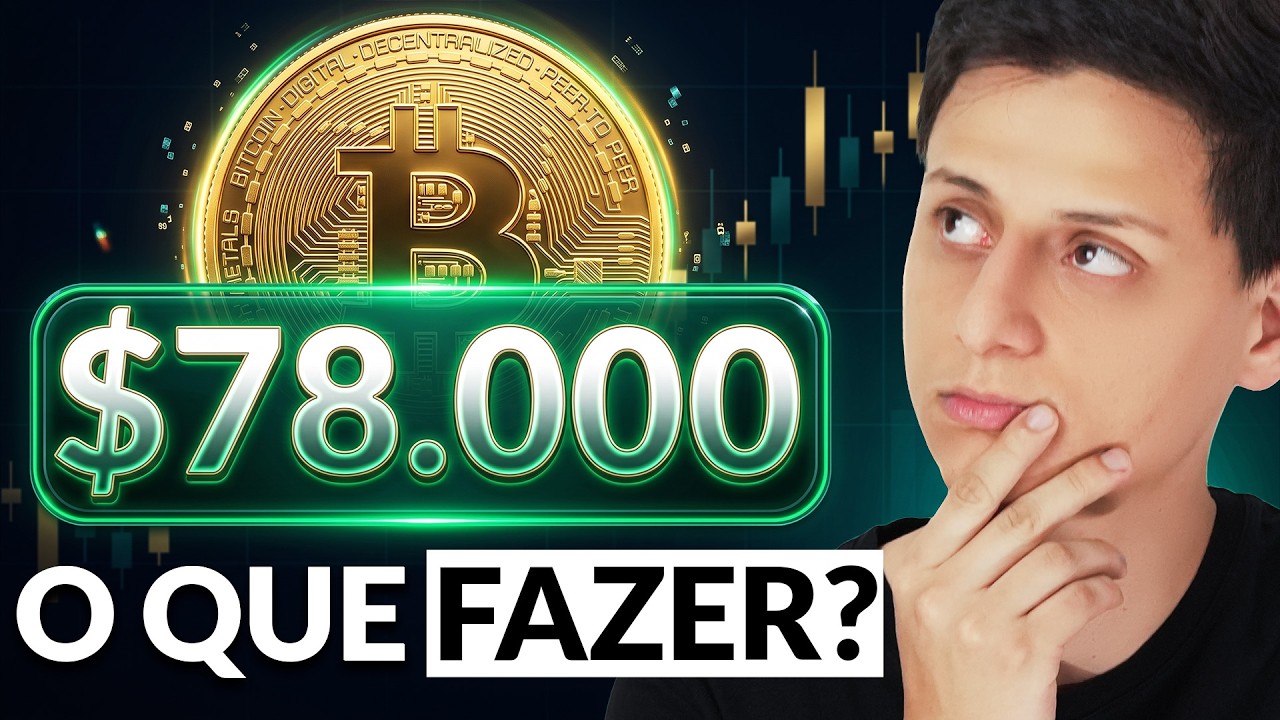 BITCOIN A 78K: VENDER AGORA OU SEGURAR MAIS?