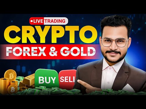 25 APRIL 2026 LIVE TRADING TODAY BTC , FOREX & GOLD | BULLISH BULL MASTER | #btc #gold #live #shorts